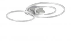 Meisterleuchten LED-Deckenleuchte, Aluminium gebürstet, 3-Kreise -Innenleuchten Verkaufsladen 11685714 3 202109141233