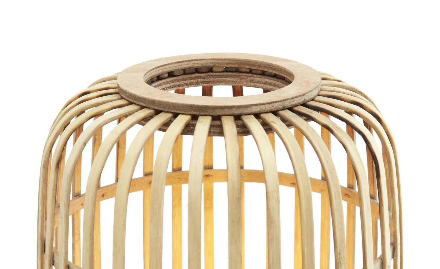 Stehleuchte, 1-flammig, Bambusschirm 12 Stehleuchte, 1-flammig, Bambusschirm – Bild 12