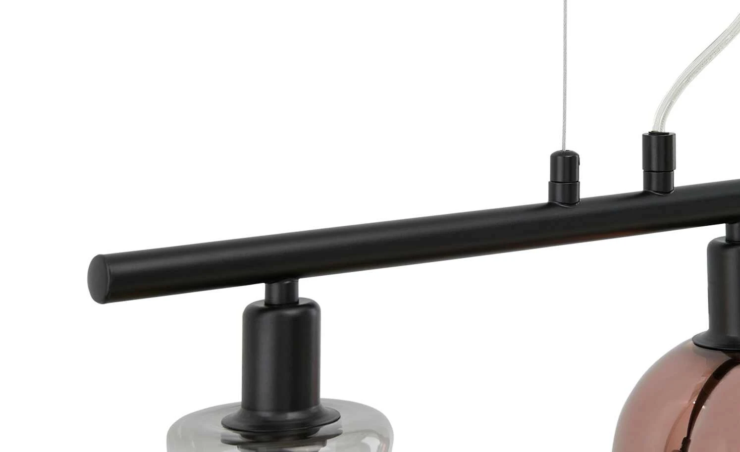 Pendelleuchte,4-flammig, bunte Gläser 6 Pendelleuchte,4-flammig, bunte Gläser – Bild 6