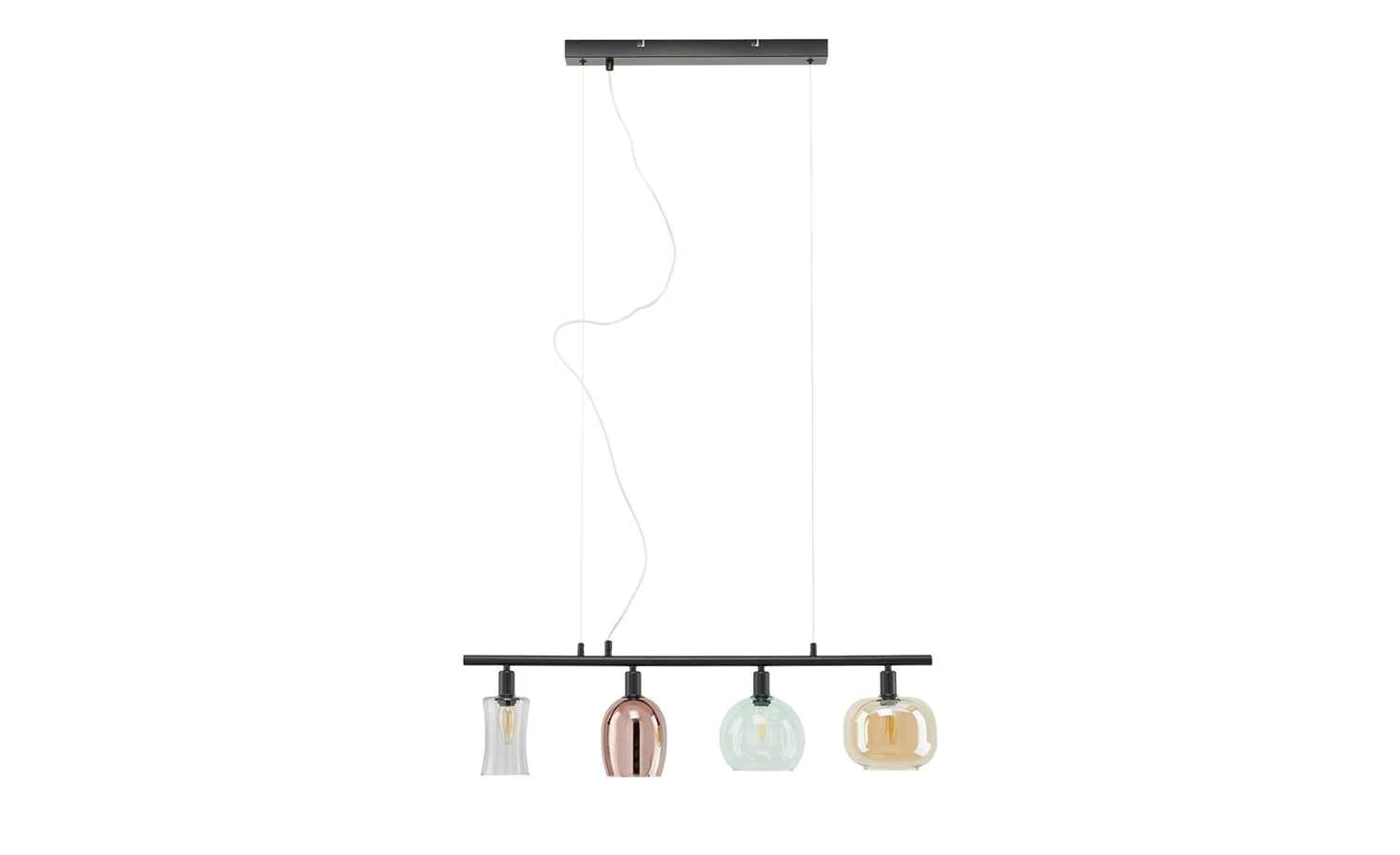 Pendelleuchte,4-flammig, bunte Gläser 8 Pendelleuchte,4-flammig, bunte Gläser – Bild 8