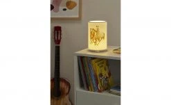 Tischleuchte, 1-flammig, Pferde