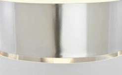 Tischleuchte, 1-flammig, weiß/silberfarben -Innenleuchten Verkaufsladen 11685846 2 202008192237