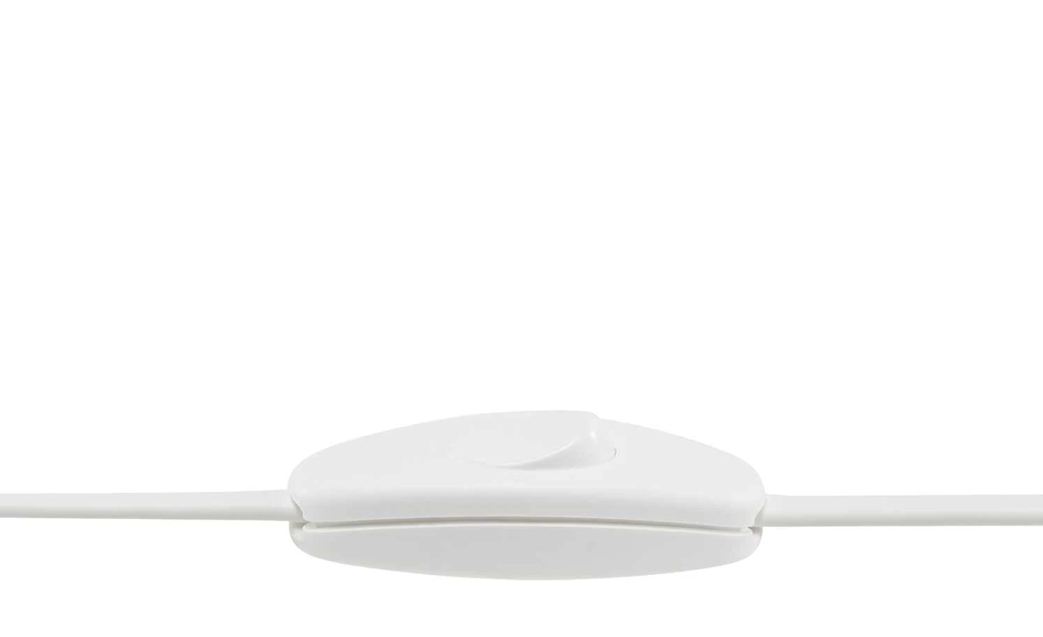 Tischleuchte, 1-flammig, weiß/ goldfarbend abgesetzt 3 Tischleuchte, 1-flammig, weiß/ goldfarbend abgesetzt – Bild 3