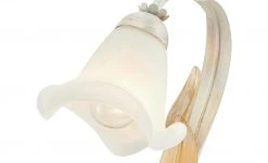 Tischleuchte, 1-flammig, weiß/ goldfarbend abgesetzt 8 Tischleuchte, 1-flammig, weiß/ goldfarbend abgesetzt -Innenleuchten Verkaufsladen 11685871 3 202101182236