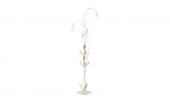 Stehleuchte, 3-flammig, weiß/goldfarbend abgesetzt -Innenleuchten Verkaufsladen 11685872 6 202101182236