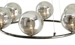 Meisterleuchten LED-Krone 6-flammig, schwarzchrom/Rauchglas 15 Meisterleuchten LED-Krone 6-flammig, schwarzchrom/Rauchglas -Innenleuchten Verkaufsladen 11685902 2 202107081239