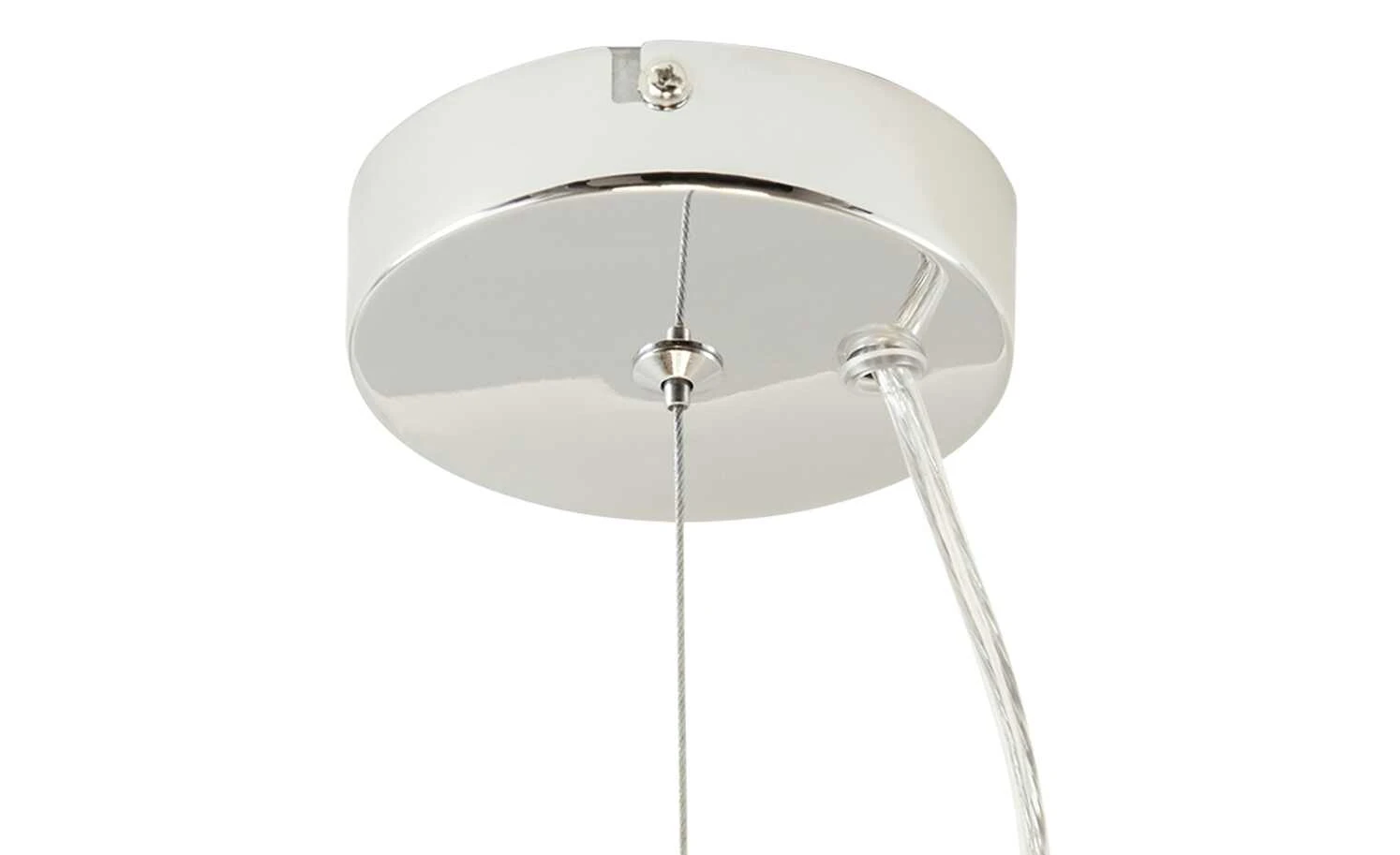 Meisterleuchten Pendelleuchte, 6-flammig, chrom/ Glaskugel 3 Meisterleuchten Pendelleuchte, 6-flammig, chrom/ Glaskugel – Bild 3