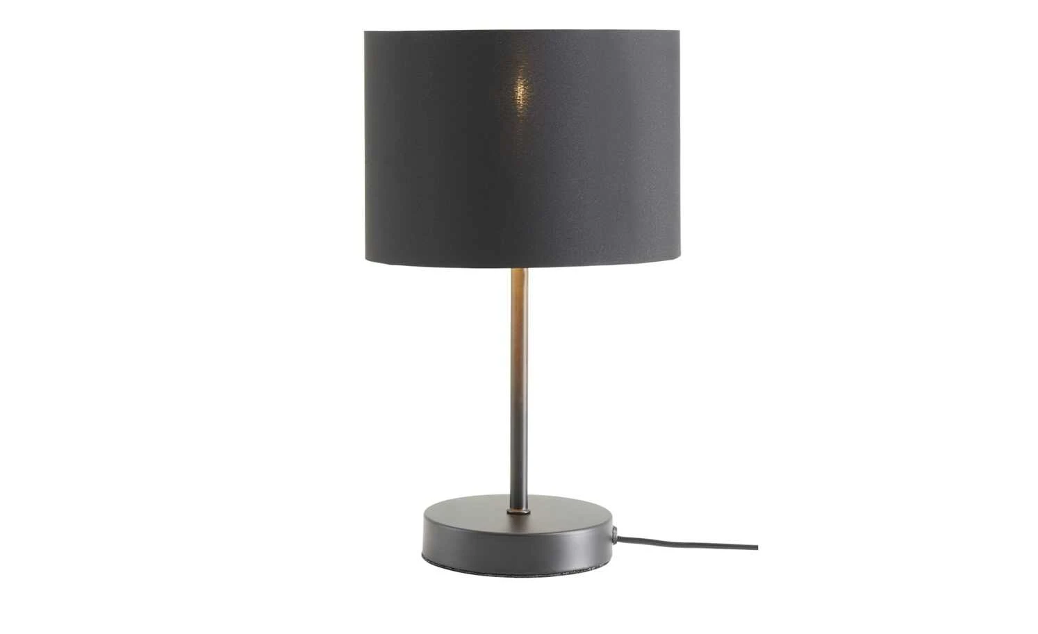 KHG Tischleuchte, 1-flammig, schwarz/goldfarben 2 KHG Tischleuchte, 1-flammig, schwarz/goldfarben – Bild 2