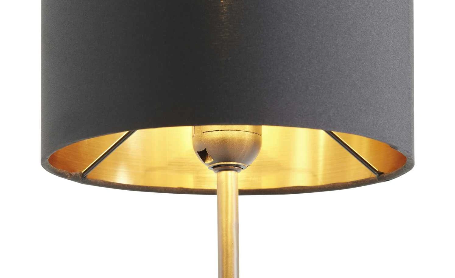 KHG Tischleuchte, 1-flammig, schwarz/goldfarben 5 KHG Tischleuchte, 1-flammig, schwarz/goldfarben – Bild 5