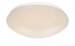 KHG LED-Deckenleuchte, weiß mit Sterneneffekt