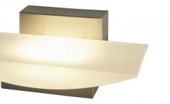 Fischer-Honsel LED-Wandleuchte, Nickel-matt mit Taster -Innenleuchten Verkaufsladen 11686035 5 202103252233