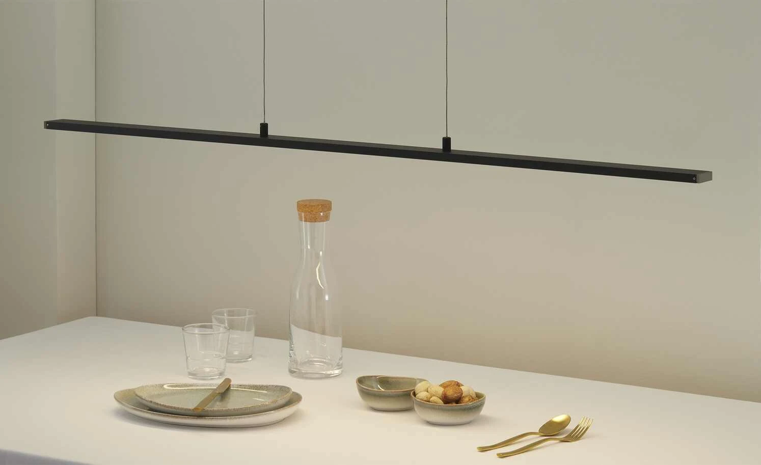 Fischer-Honsel LED-Pendelleuchte, sandschwarz 1 Fischer-Honsel LED-Pendelleuchte, sandschwarz