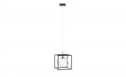 Fischer-Honsel LED-Pendelleuchte, schwarz/ Blattgold -Innenleuchten Verkaufsladen 11686060 2 202101112239