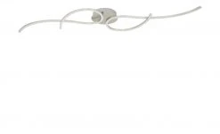 Paul Neuhaus LED-Deckenleuchte, 2-flammig, Nickel-matt, geschwungen -Innenleuchten Verkaufsladen 11686063 2 202103222234