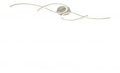 Paul Neuhaus LED-Deckenleuchte, 2-flammig, Nickel-matt, geschwungen -Innenleuchten Verkaufsladen 11686063 4 202103222234