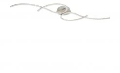 Paul Neuhaus LED-Deckenleuchte, 2-flammig, Nickel-matt, geschwungen -Innenleuchten Verkaufsladen 11686063 5 202103222234