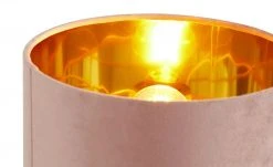 Fischer-Honsel Tischleuchte, 1-flammig, rose´Samt `klein´ | 32|cm Rosa -Innenleuchten Verkaufsladen 11686074 4 202102161239