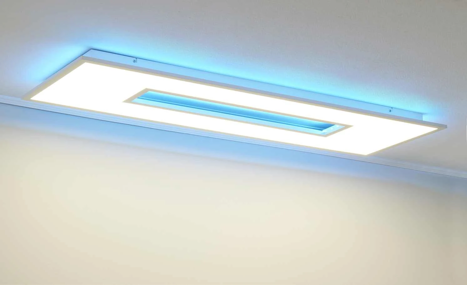 Paul Neuhaus LED-Deckenleuchte, 1-flammig, Weiß mit Backlight 12 Paul Neuhaus LED-Deckenleuchte, 1-flammig, Weiß mit Backlight – Bild 12