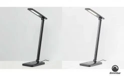 Paul Neuhaus LED-Schreibtischleuchte, Schwarz mit Ladefunktion