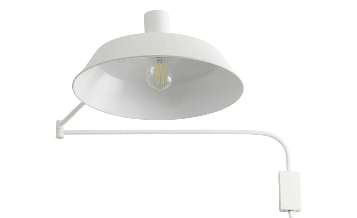 Trio Wandleuchte, 1-flammig, Metall weiß 4 Trio Wandleuchte, 1-flammig, Metall weiß – Bild 4