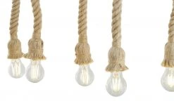 Trio Pendelleuchte, 6-flammig, Bambus mit Sisal Behang -Innenleuchten Verkaufsladen 11686130 2 202101112239