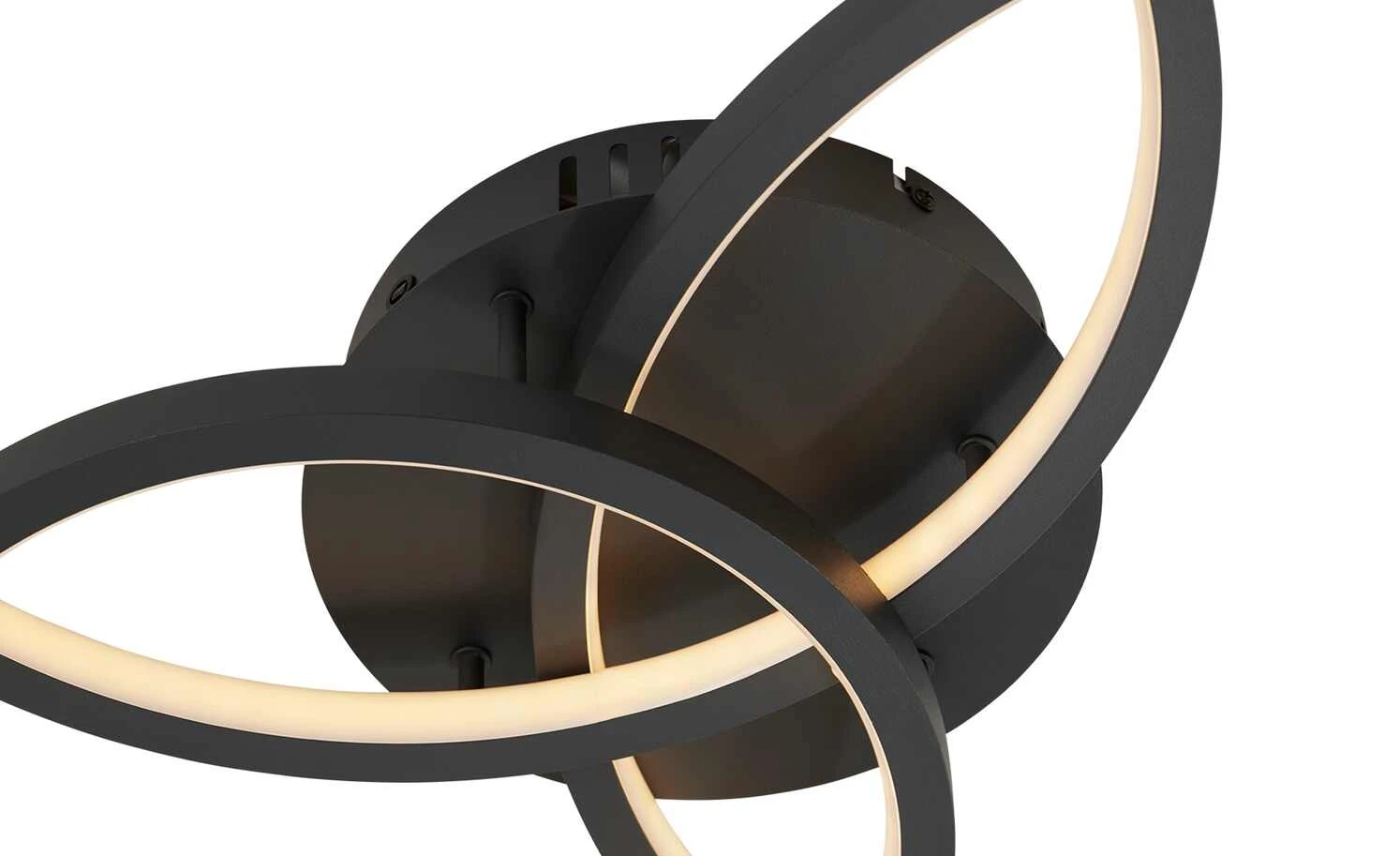 Trio Deckenleuchte, anthrazit, Kreise, WiZ-Connected | Schwarz 6 Trio Deckenleuchte, anthrazit, Kreise, WiZ-Connected | Schwarz – Bild 6