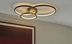 Trio Deckenleuchte, anthrazit, Kreise, WiZ-Connected | Schwarz 10 Trio Deckenleuchte, anthrazit, Kreise, WiZ-Connected | Schwarz -Innenleuchten Verkaufsladen 11686134 3 202102032234