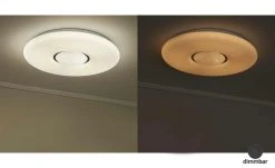 Trio Deckenleuchte, 1-flammig, weiß mit Sternenhimmel-Effekt -Innenleuchten Verkaufsladen 11686135 9 202103252233