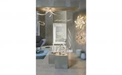 Trio LED-Pendelleuchte, Nickel-matt, `Ringe`