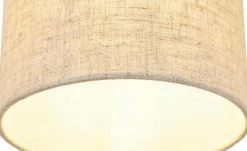 Trio Pendelleuchte, 4-flammig, Pinienholz/ Stoffschirm -Innenleuchten Verkaufsladen 11686157 4 202202241234