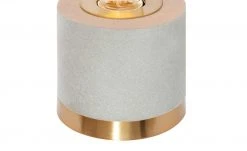 Trio Tischleuchte 1-flammig, Samt grau -Innenleuchten Verkaufsladen 11686163 3 202101182237