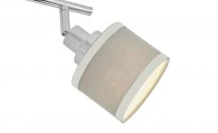 Wofi Strahler 3-flammig, chrom/ Stoffschirm grau -Innenleuchten Verkaufsladen 11686184 6 202103152232