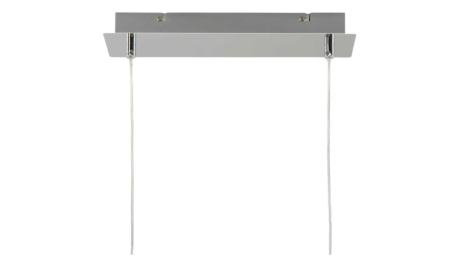 Wofi Pendelleuchte, 5-flammig, Stoffschirm grau/chrom 5 Wofi Pendelleuchte, 5-flammig, Stoffschirm grau/chrom – Bild 5