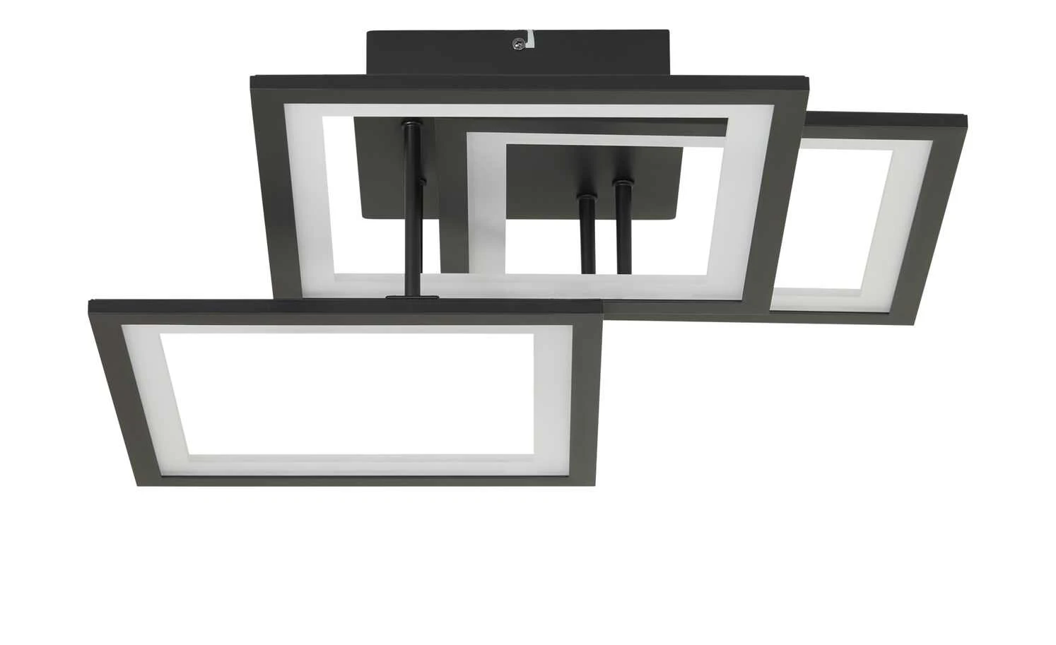 Wofi LED-Deckenleuchte, 3-flammig, schwarz-matt 3 Wofi LED-Deckenleuchte, 3-flammig, schwarz-matt – Bild 3