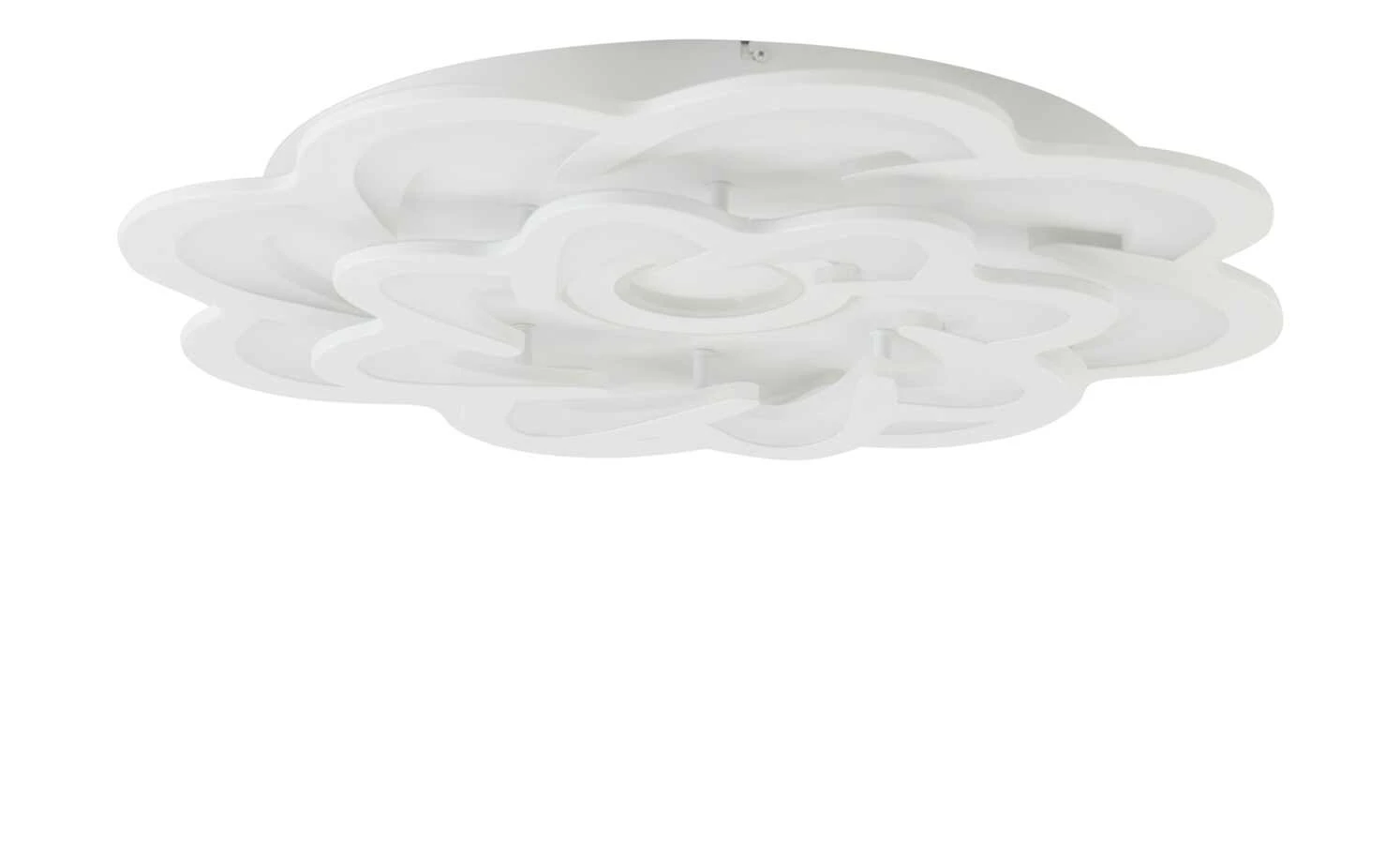 Wofi LED-Deckenleuchte, Weiß `Blume´ 5 Wofi LED-Deckenleuchte, Weiß `Blume´ – Bild 5