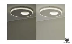 B-Leuchten LED-Decken- und Wandleuchte weiß mit Fernbedienung | 50|cm -Innenleuchten Verkaufsladen 11686201 3 202204251234