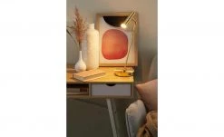 B-Leuchten LED-Tischleuchte, 1-flammig, messing-matt