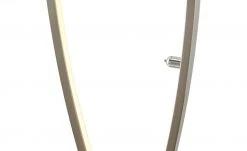 B-Leuchten LED-Stehleuchte, Nickel matt, verstellbar | silberfarben -Innenleuchten Verkaufsladen 11686209 14 202203302232