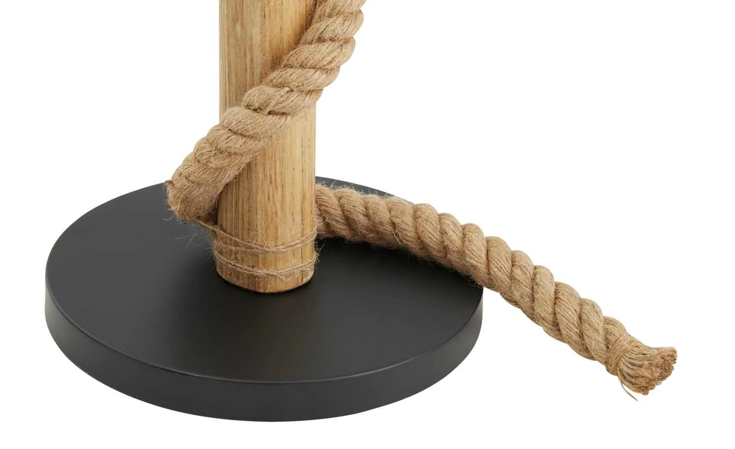 Stehleuchte, 1-flammig, Holz/Seil 4 Stehleuchte, 1-flammig, Holz/Seil – Bild 4