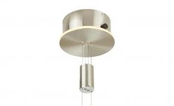 B-Leuchten LED-Pendelleuchte, 1-flammig, nickel-matt -Innenleuchten Verkaufsladen 11686226 10 202112232232