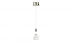B-Leuchten LED-Pendelleuchte, 1-flammig, nickel-matt -Innenleuchten Verkaufsladen 11686226 12 202112232232