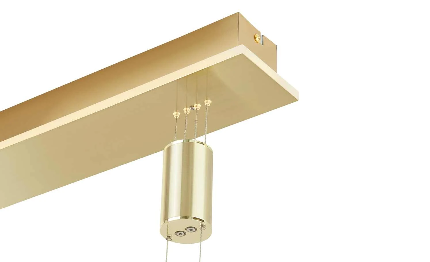 B-Leuchten LED-Pendelleuchte, 3-flammig, messing-matt 10 B-Leuchten LED-Pendelleuchte, 3-flammig, messing-matt – Bild 10