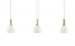 B-Leuchten LED-Pendelleuchte, 3-flammig, messing-matt 13 B-Leuchten LED-Pendelleuchte, 3-flammig, messing-matt -Innenleuchten Verkaufsladen 11686227 6 202112232232