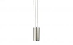B-Leuchten LED-Pendelleuchte, 3-flammig, Nickel-matt -Innenleuchten Verkaufsladen 11686228 6 202202231234
