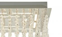 B-Leuchten LED-Deckenleuchte, chrom mit Glasbehang 10 B-Leuchten LED-Deckenleuchte, chrom mit Glasbehang -Innenleuchten Verkaufsladen 11686231 5 202203072251