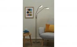 Fischer-Honsel LED-Lese-Leuchte 2-flammig, Nickel-matt -Innenleuchten Verkaufsladen 11686233 5 202107301302