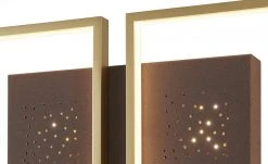 Fischer-Honsel LED-Wandleuchte, rostfarben/Braun 8 Fischer-Honsel LED-Wandleuchte, rostfarben/Braun -Innenleuchten Verkaufsladen 11686236 2 202103031245