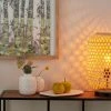 SCHÖNER WOHNEN Tischleuchte, 1-flammig, Bambus natur | Beige