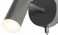 SCHÖNER WOHNEN LED-Wandleuchte, 1-flammig, schwarz -Innenleuchten Verkaufsladen 11686289 5 202103052235