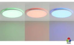 LED- Panel weiß rund, mit Hintergrundbeleuchtung | 22|W